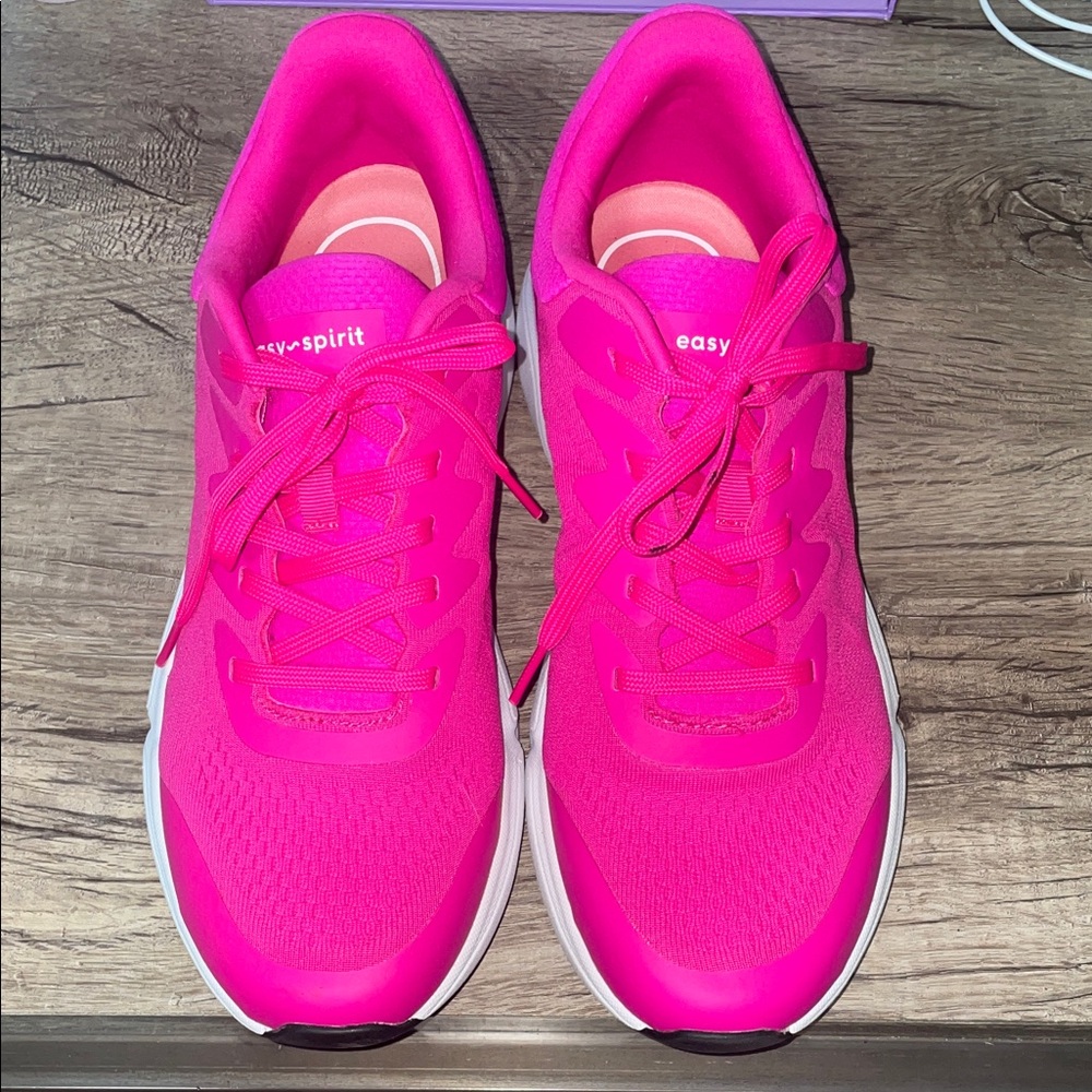 Easy Spirit Women's Vibrant Pink Athletic Shoes - 11w